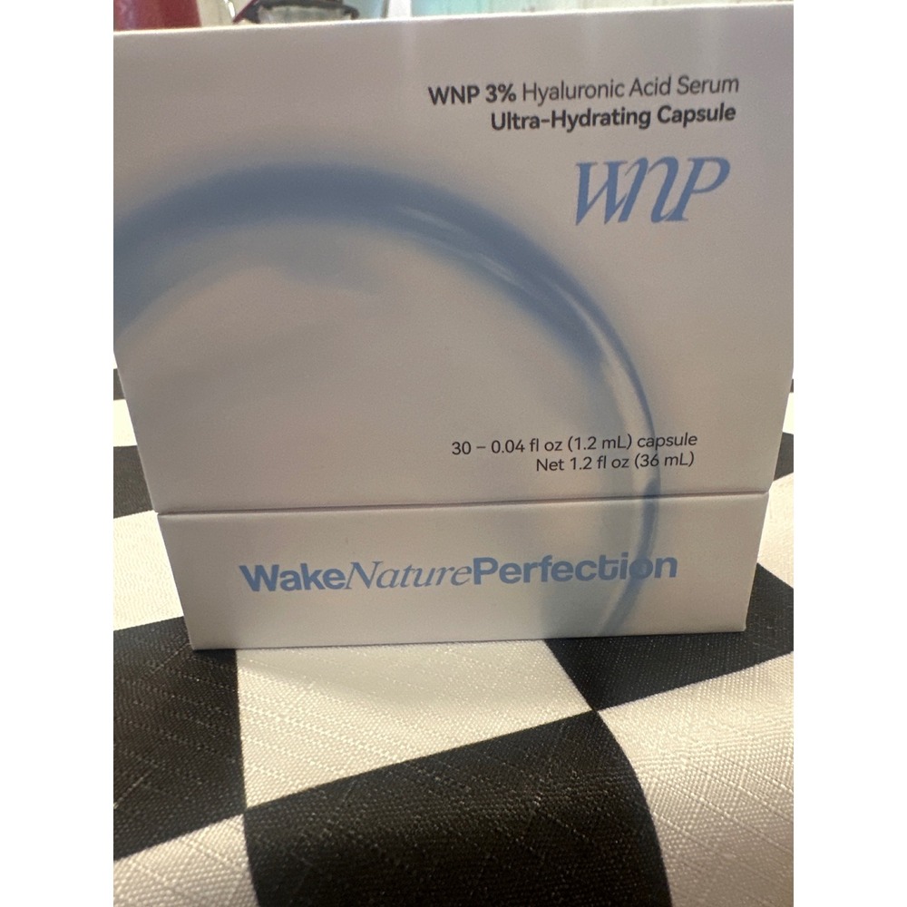 Wake Nature Perfection WNP 3% Hyaluronic Acid Serum 30 Ultra Hydrating Capsules